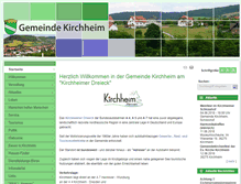 Tablet Screenshot of kirchheim.de